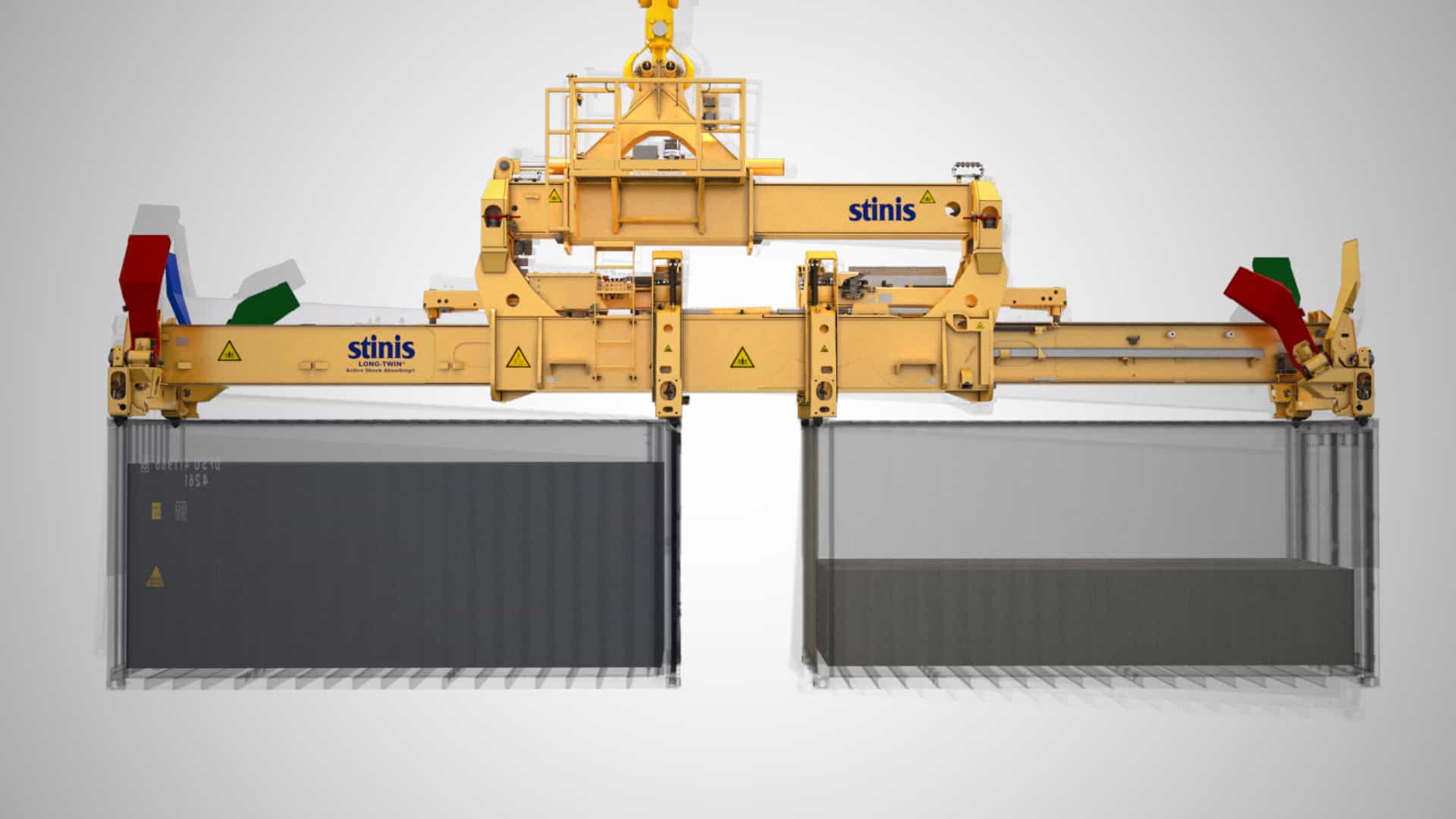 Mobile Harbour Crane Spreaders Automatic Leveling Mobile Harbour Crane Spreaders Automatic Leveling