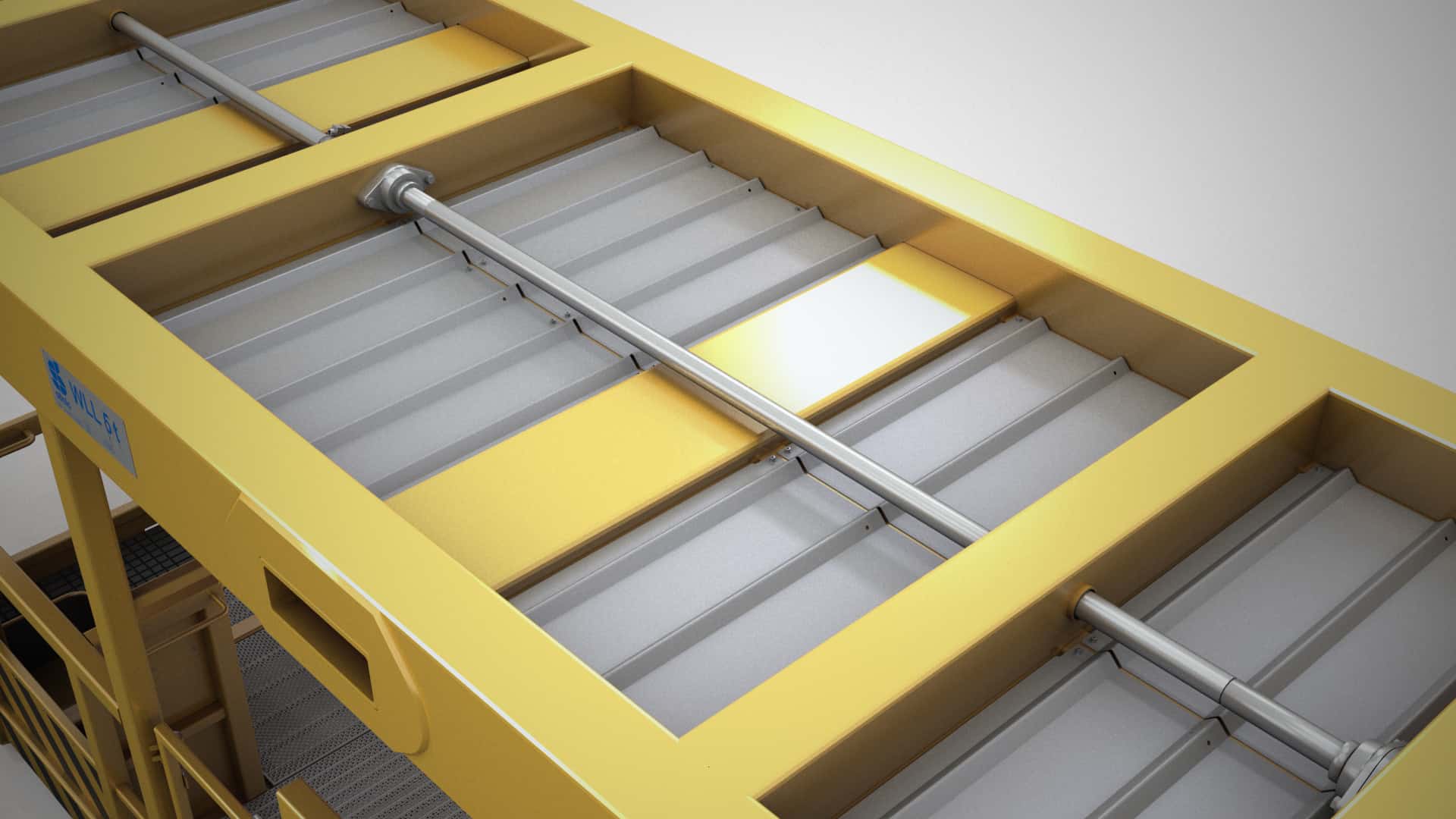 Safety Cage Stainless Steel Roof Safety Cage Stainless Steel Roof