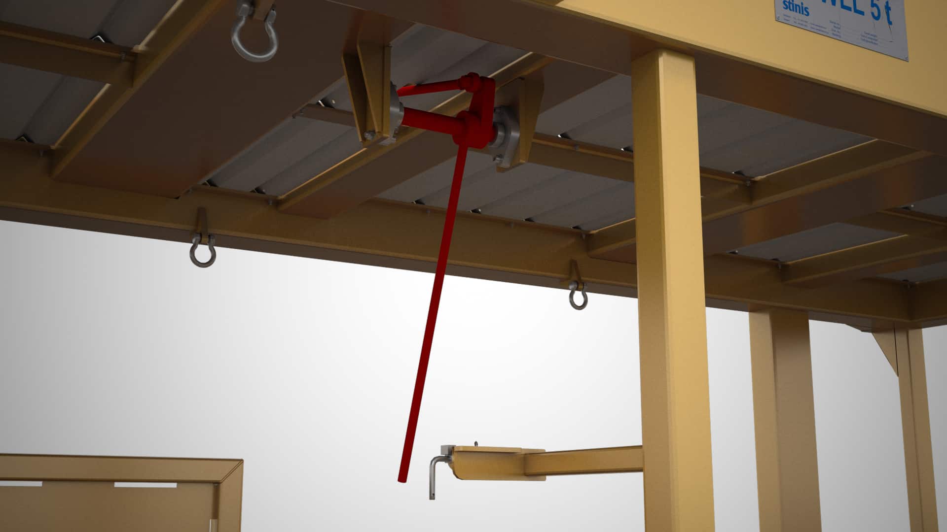 Safety Cage Twistlock Unlock Protection Safety Cage Twistlock Unlock Protection