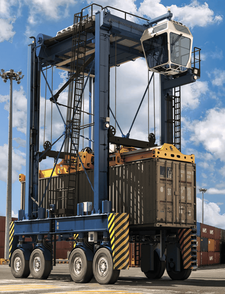 Straddle Carrier Spreader 4 Straddle Carrier Spreader 4