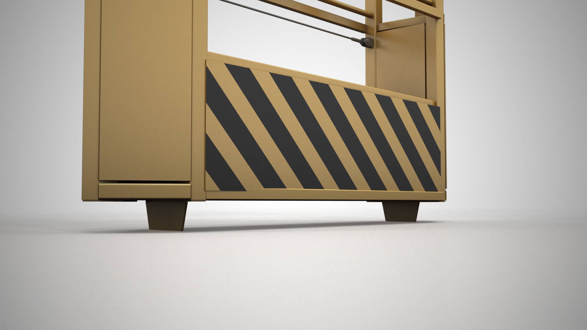 Safety Lashing Gondola Foot Collision Protection Safety Lashing Gondola Foot Collision Protection